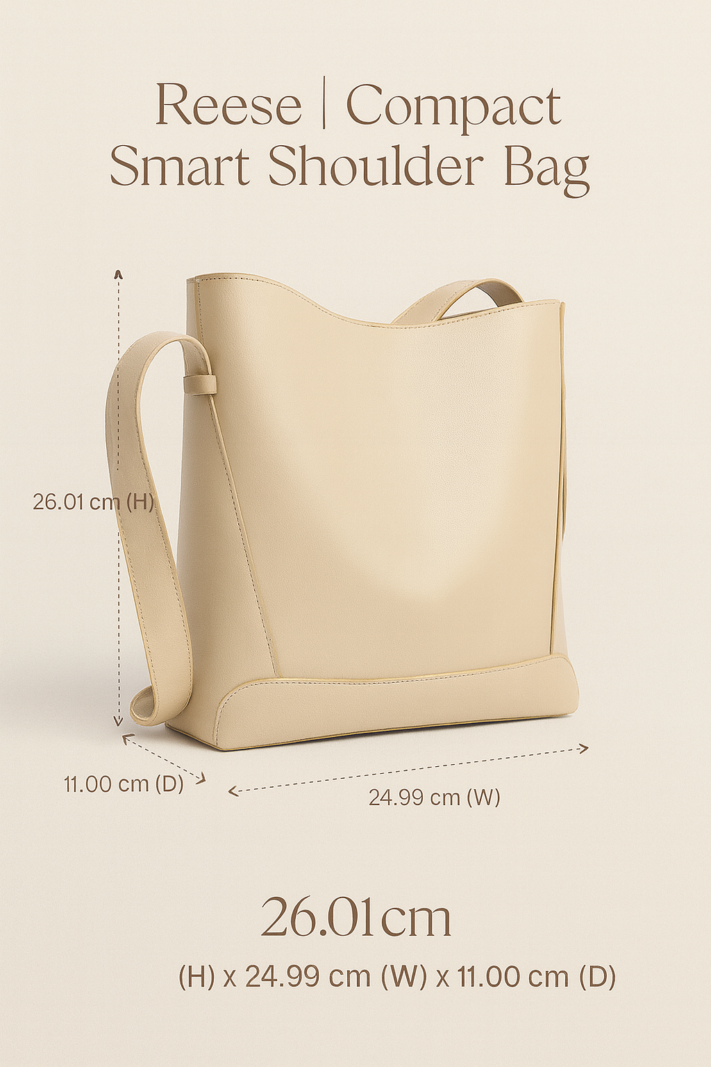 Reese | Compact Smart Shoulder Bag