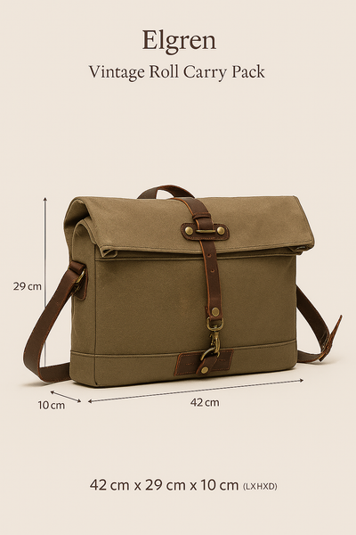 Elgren | Vintage Roll Carry Pack