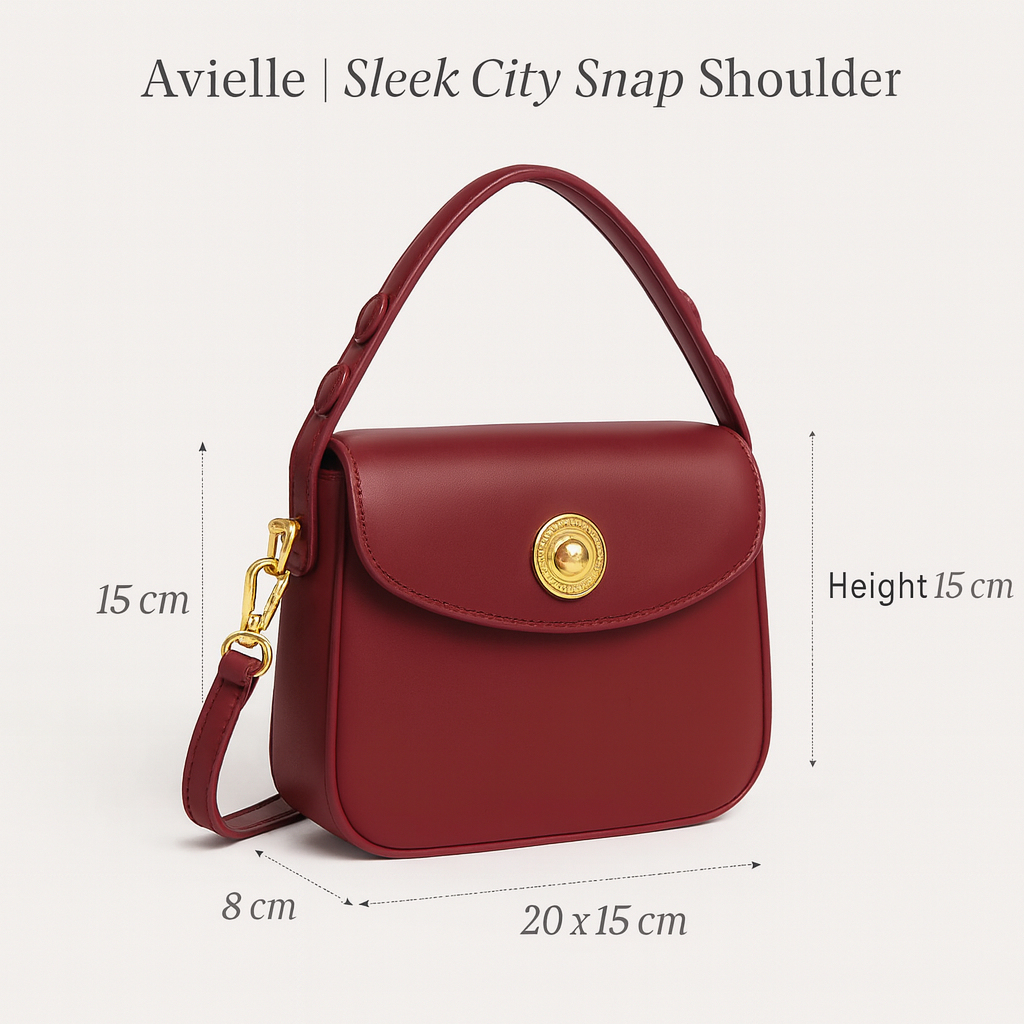 Avielle | Sleek City Snap Shoulder
