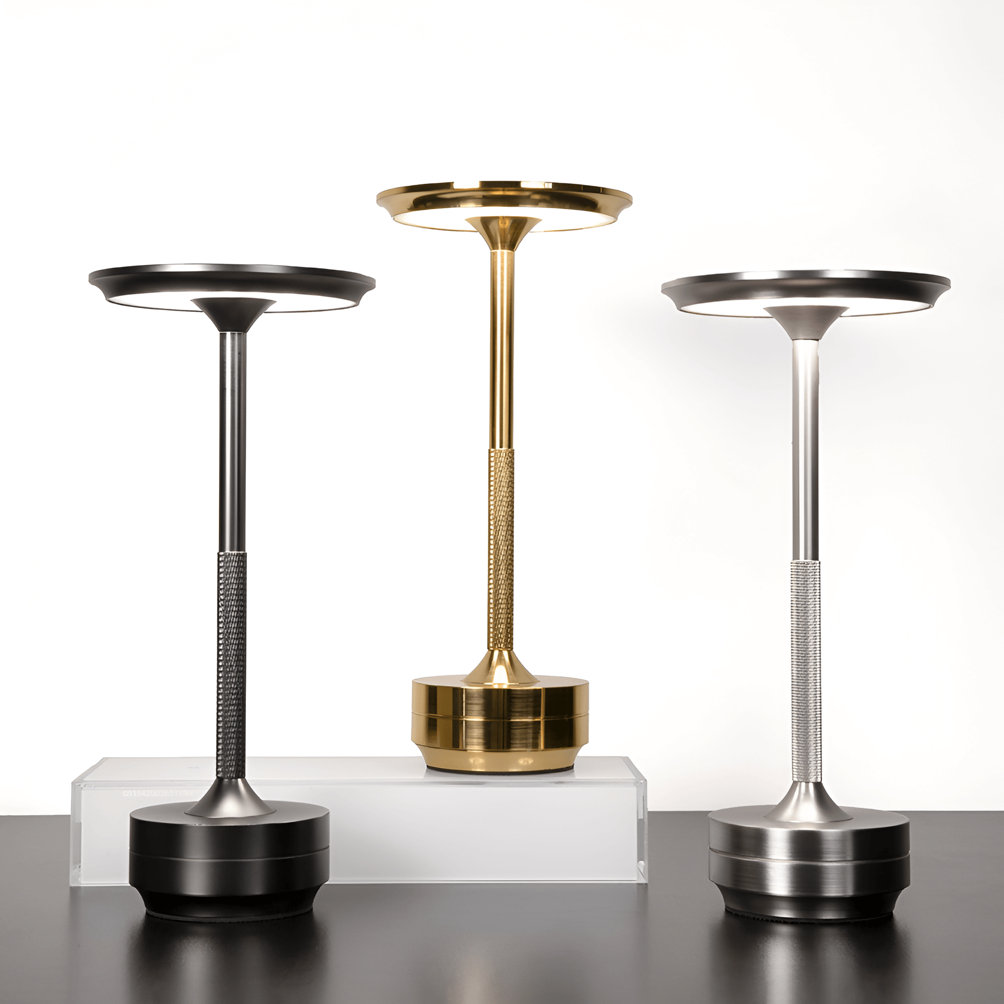 AmiGlow Rechargeable Wireless LED Table Lamp