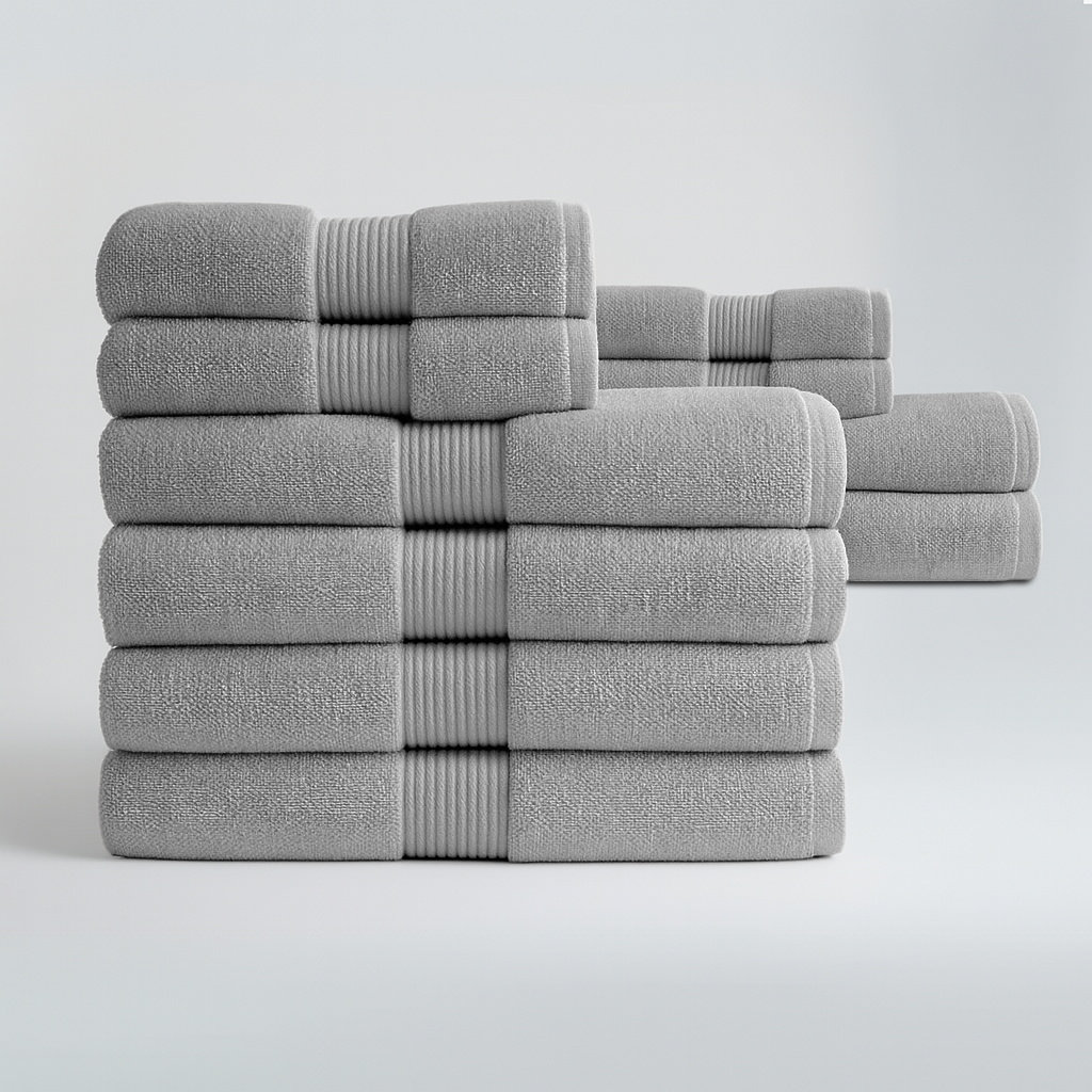 5-Star Hotel Towels – Spa Bundle 10pcs