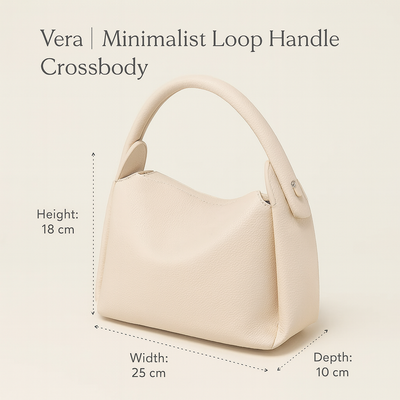 Vera | Minimalist Loop Handle Crossbody