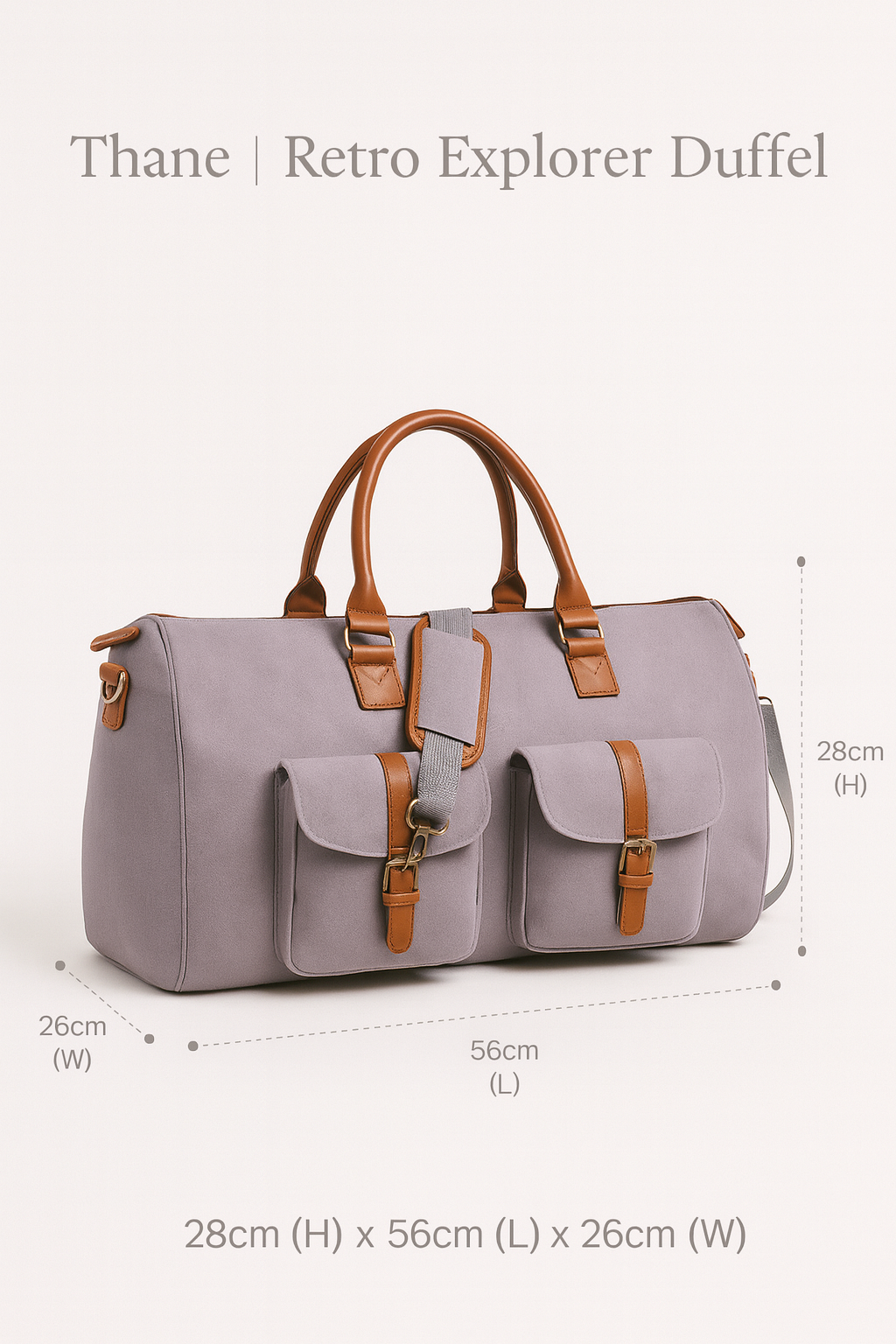 Thane | Retro Explorer Duffel
