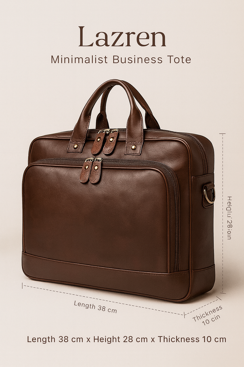 Lazren | Minimalist Business Tote