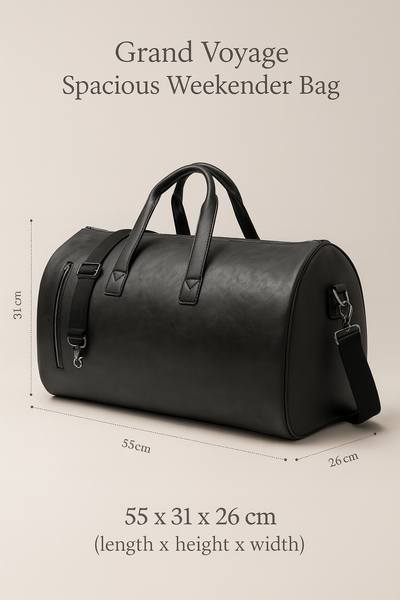Grand Voyage | Spacious Weekender Bag