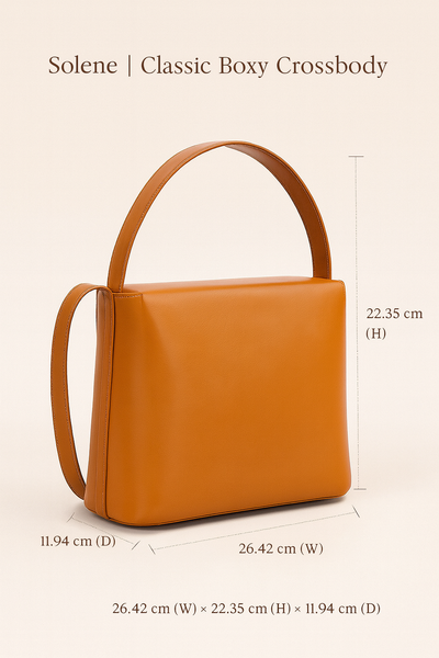 Solene | Classic Boxy Crossbody