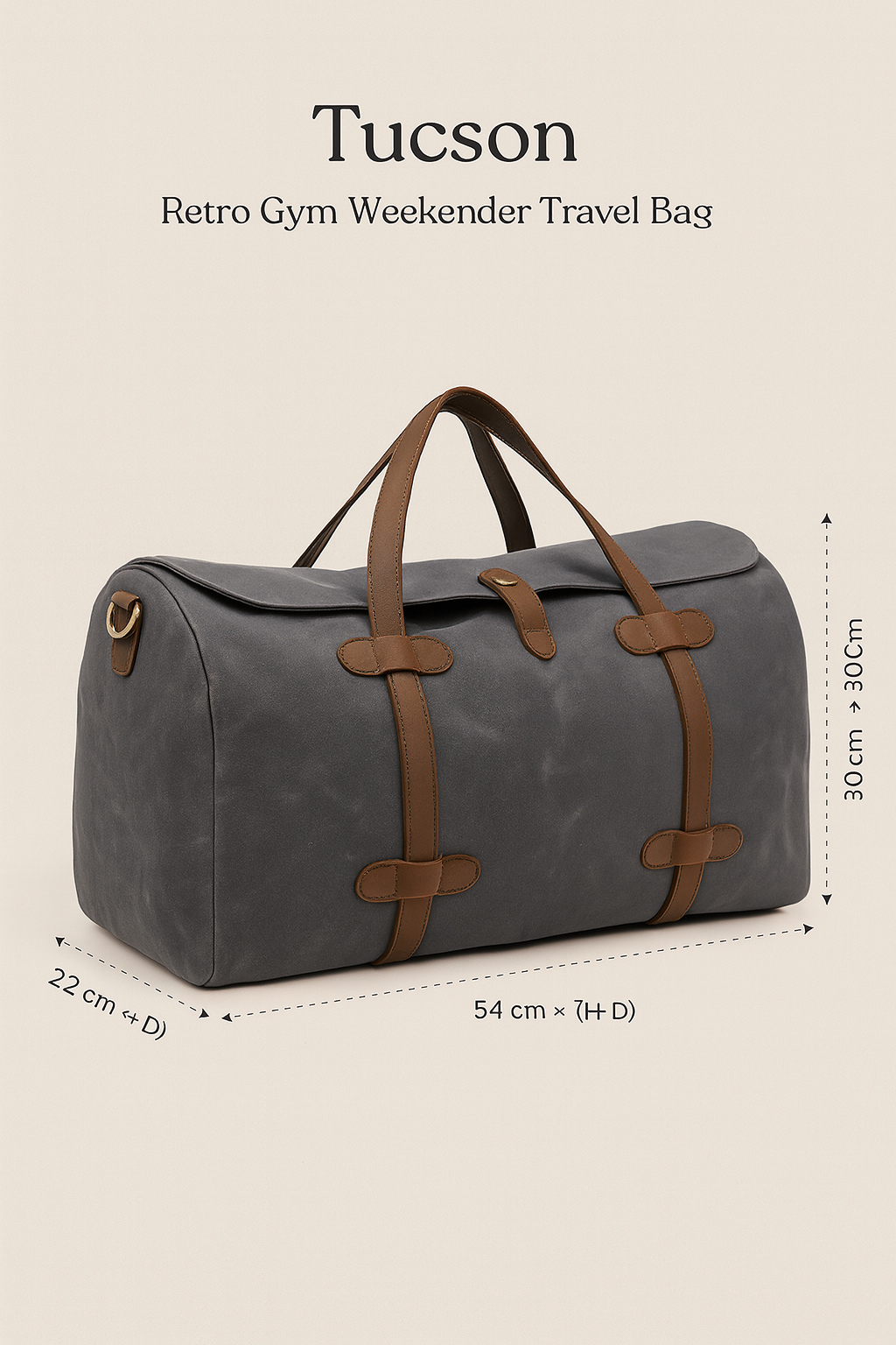 Tucson |  Retro Gym Weekender Travel Bag