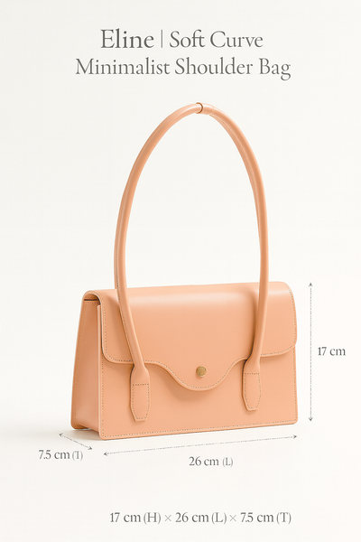 Eline | Soft Curve Minimalist Shoulder Bag