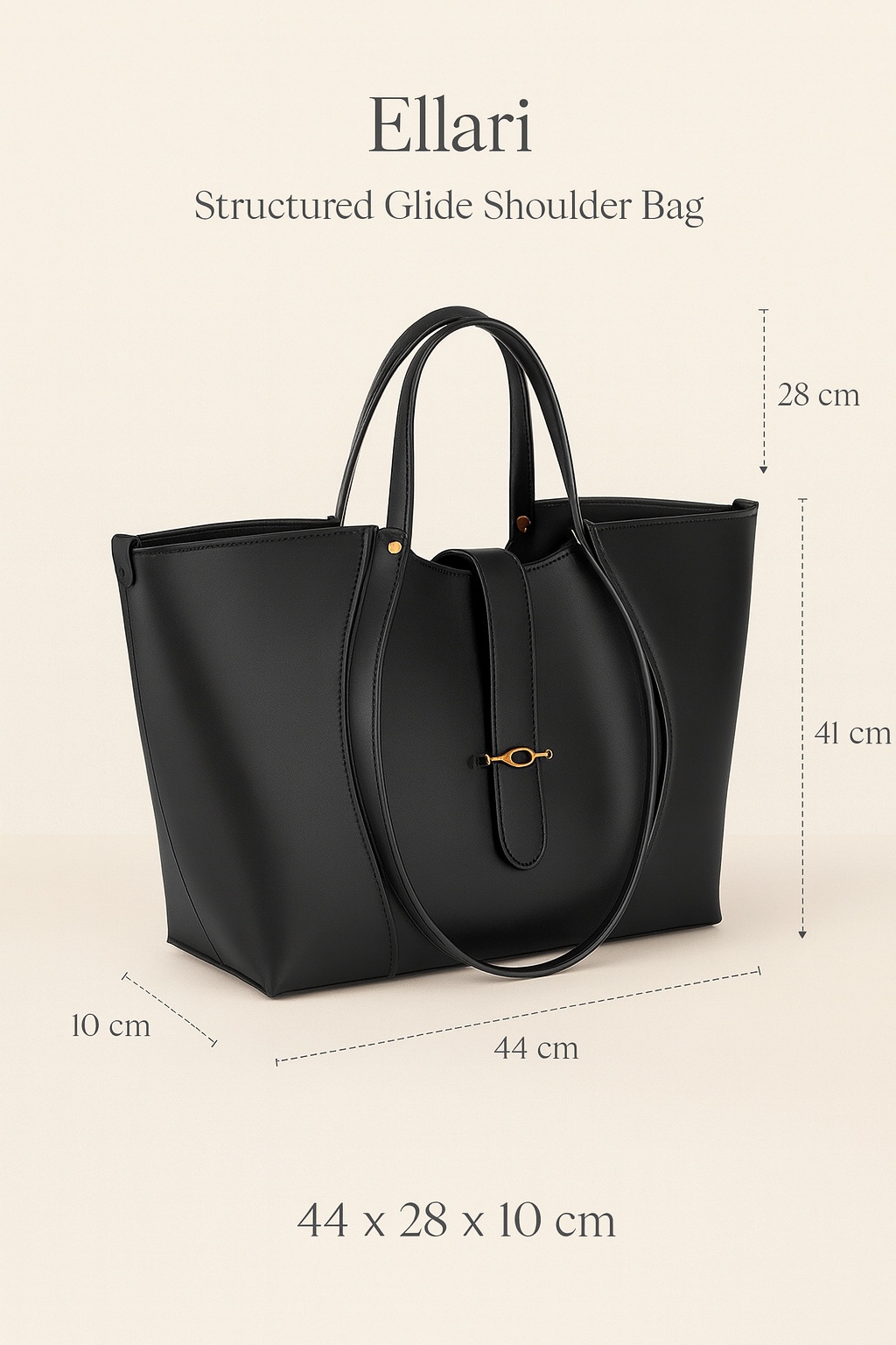Ellari | Structured Glide Shoulder Bag