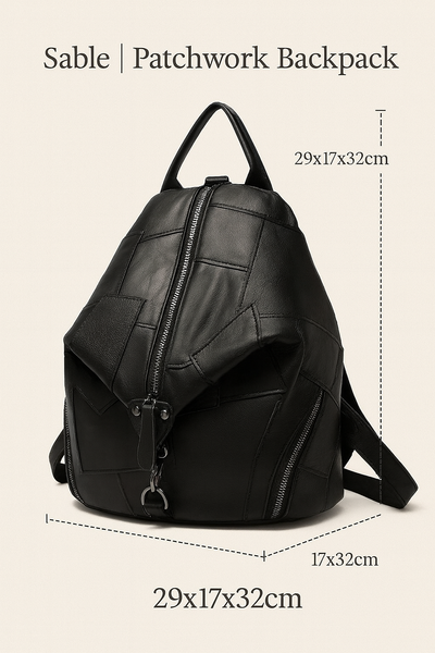 Sable | Patchwork Backpack