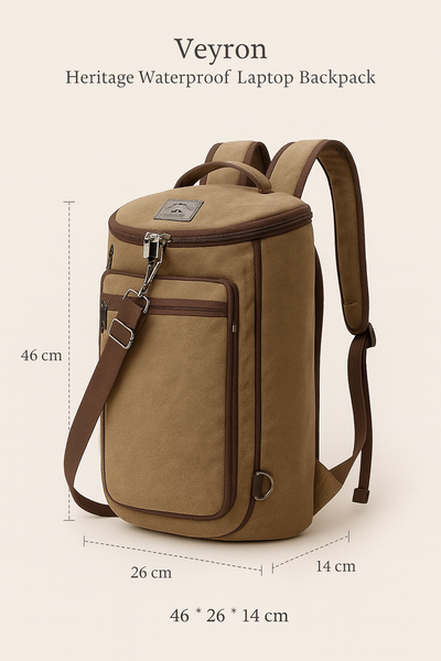 Veyron | Heritage Waterproof Laptop Backpack