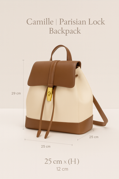 Camille | Parisian Lock Backpack
