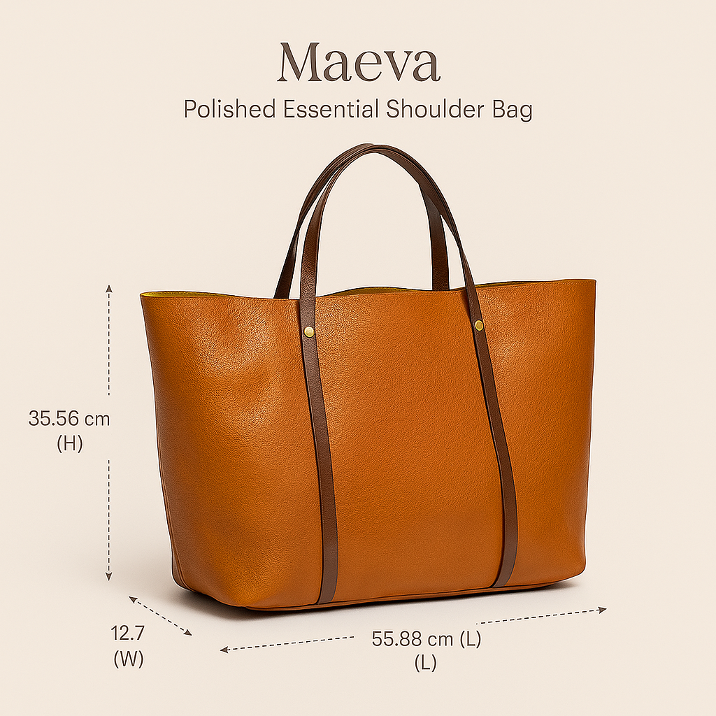 Maeva | Polished Essential Shoulder Bag