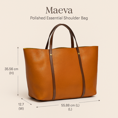 Maeva | Polished Essential Shoulder Bag