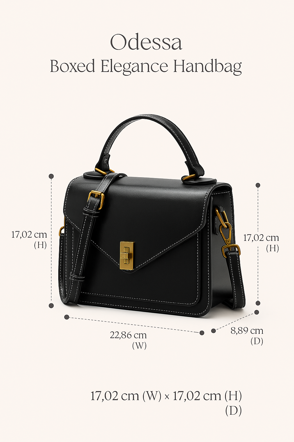Odessa | Boxed Elegance Handbag