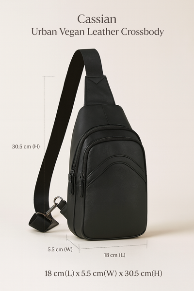 Cassian | Urban Vegan Leather Crossbody
