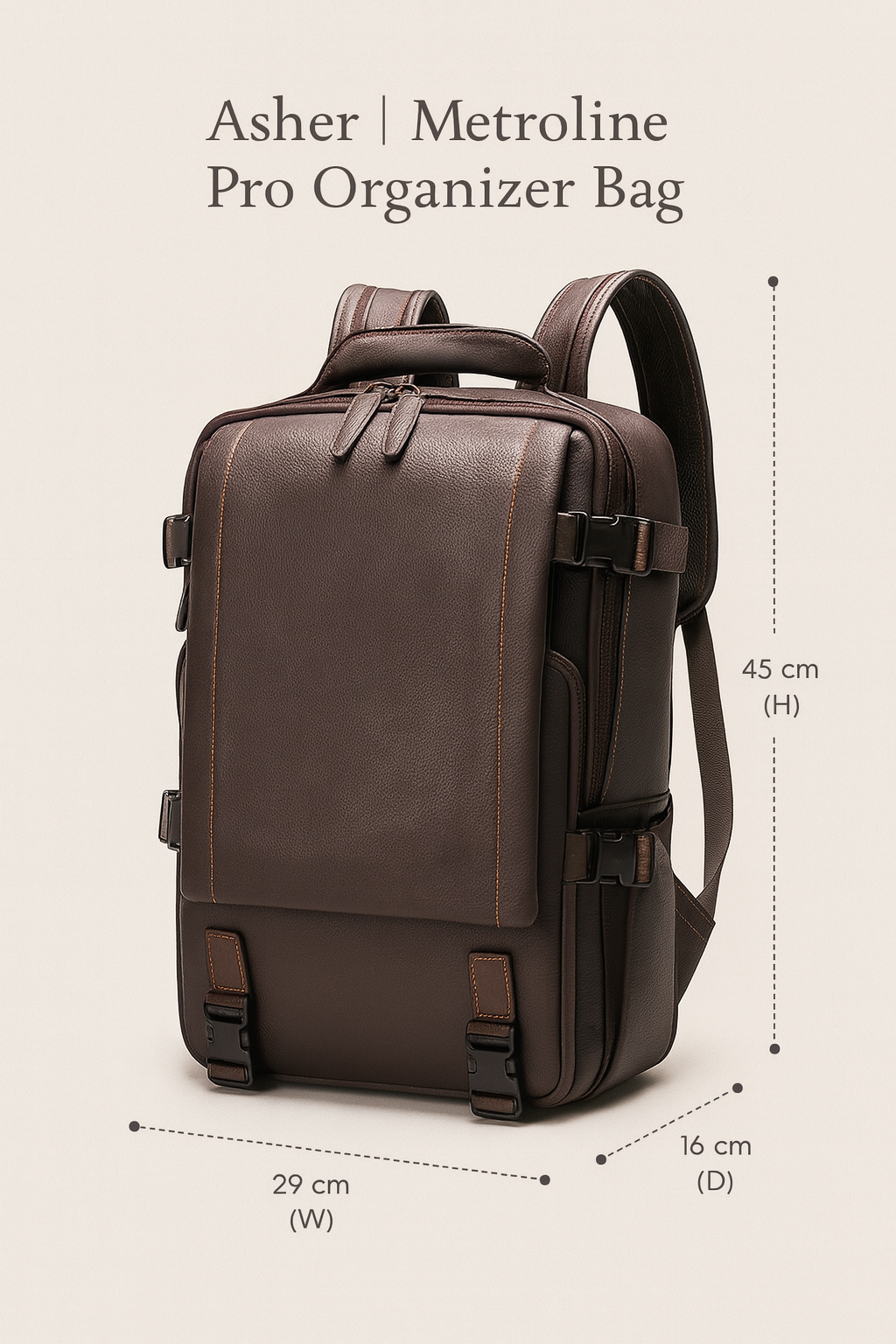 Asher | Metroline Pro Organizer Bag