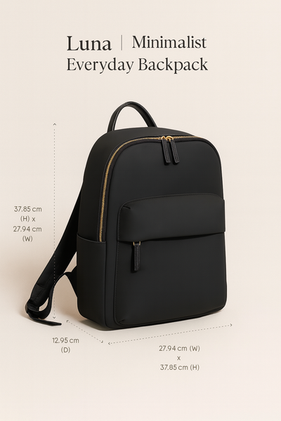 Luna | Minimalist Everyday Backpack