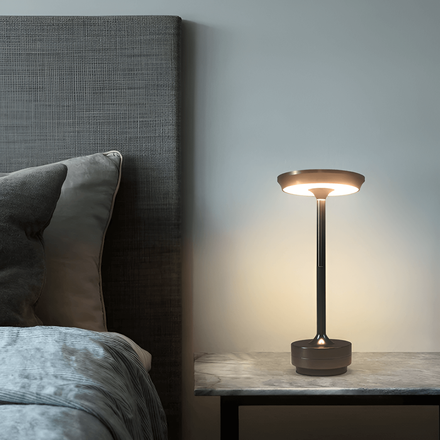 AmiGlow Rechargeable Wireless LED Table Lamp