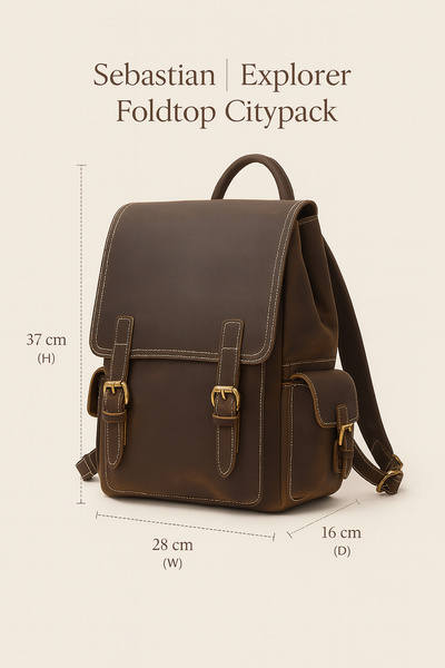 Sebastian | Explorer Foldtop Citypack
