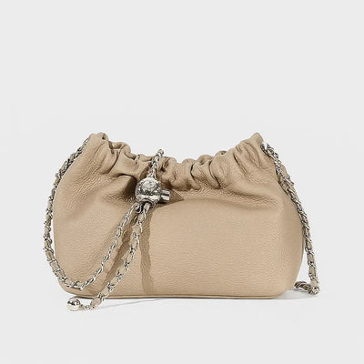 Anya | Luxe Ruched Pebble Crossbody
