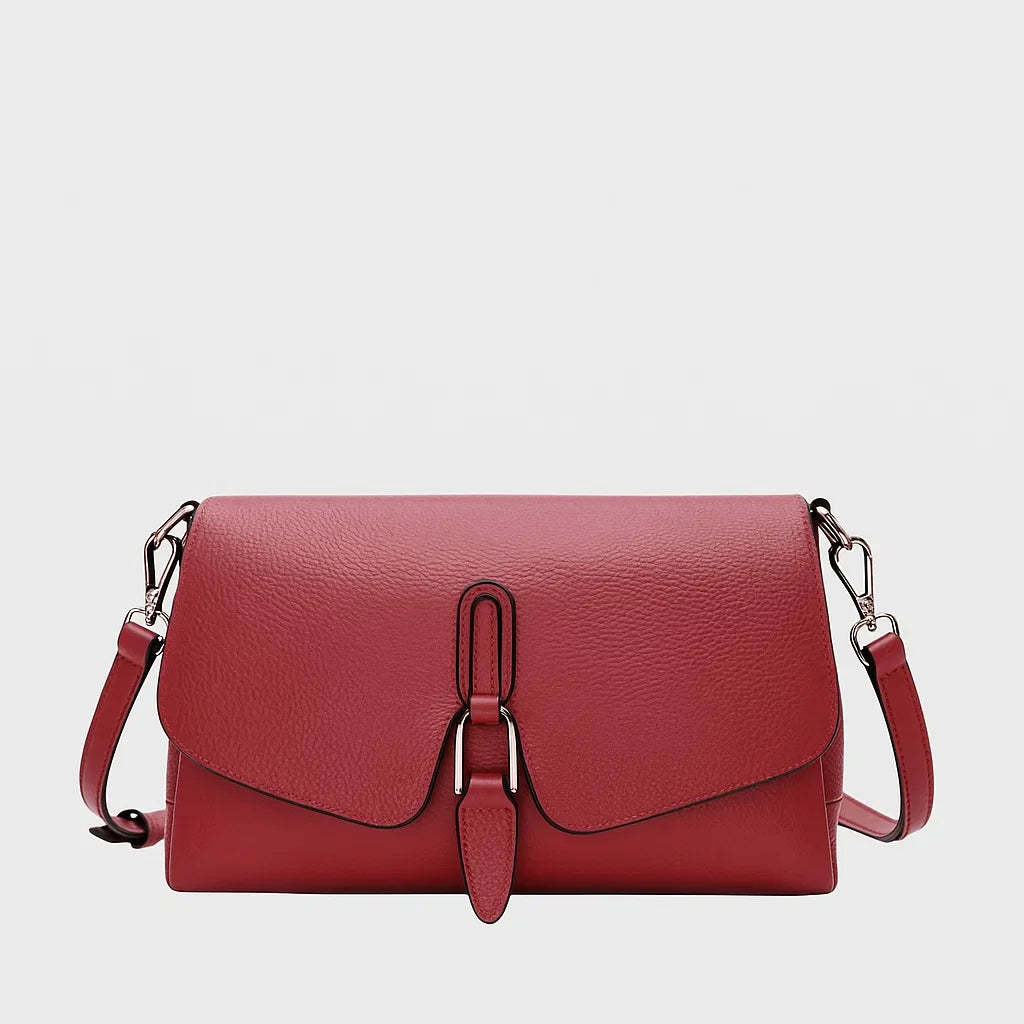 Astrid | Retro Box Buckle Satchel