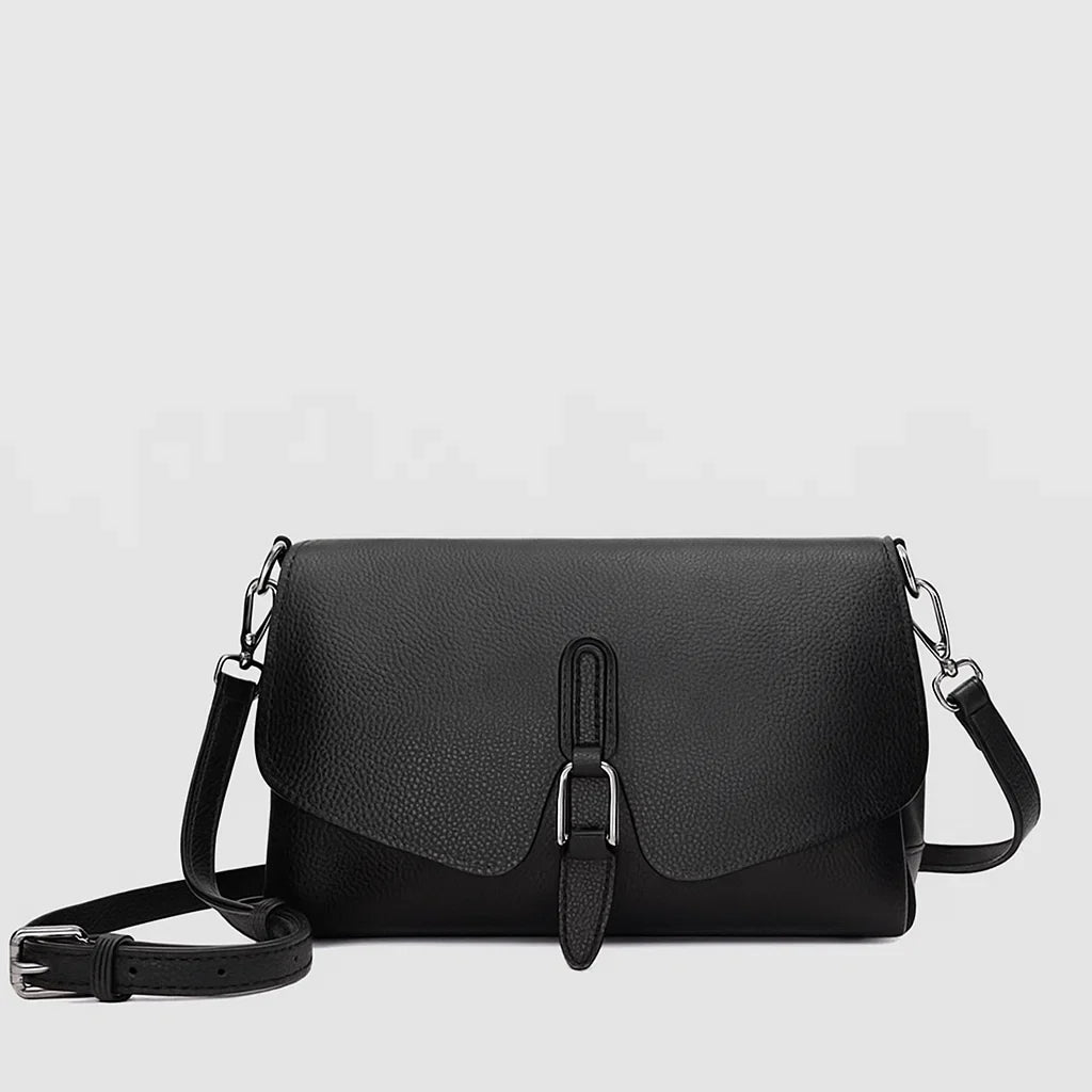 Astrid | Retro Box Buckle Satchel