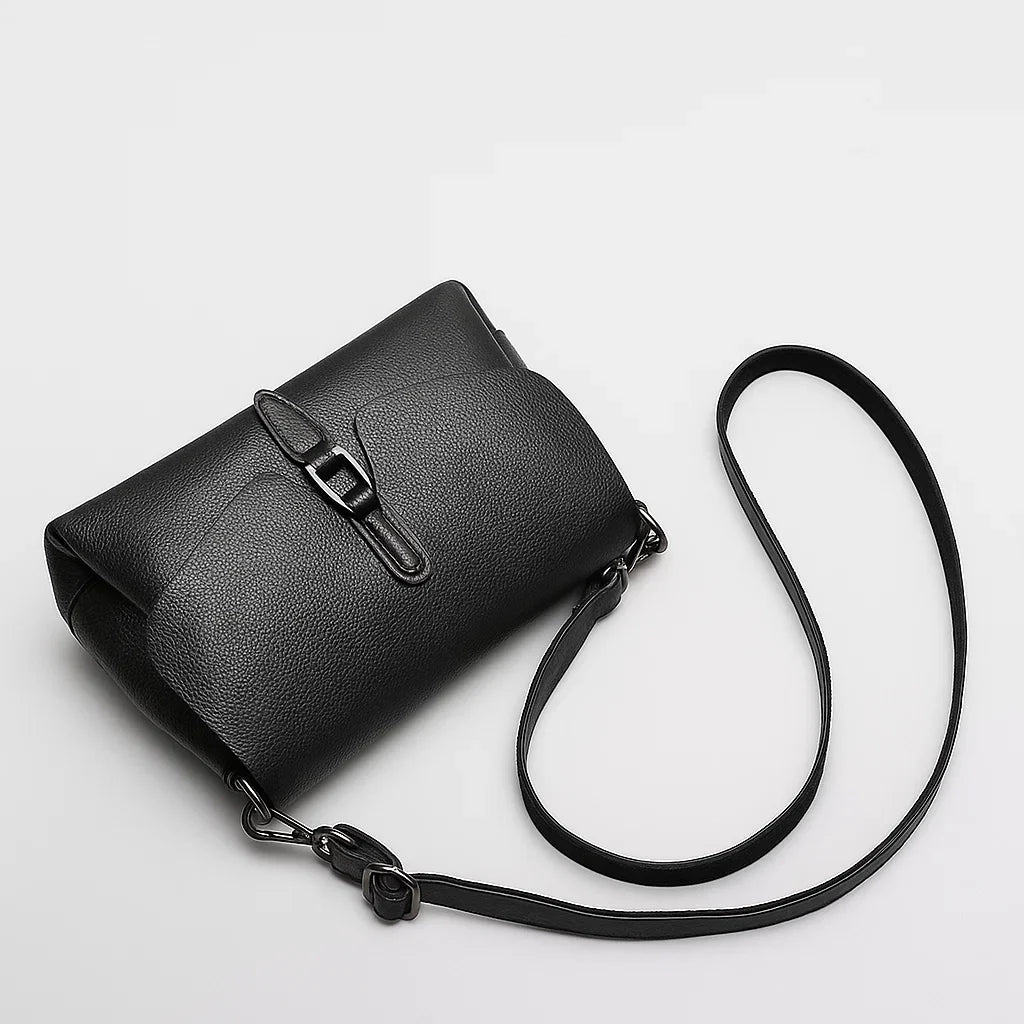 Astrid | Retro Box Buckle Satchel
