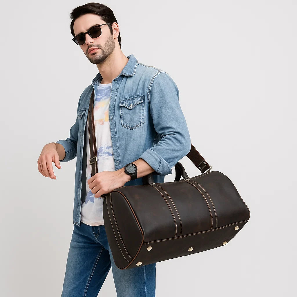 Atlas | Luxe Duffel with Spacious Interior