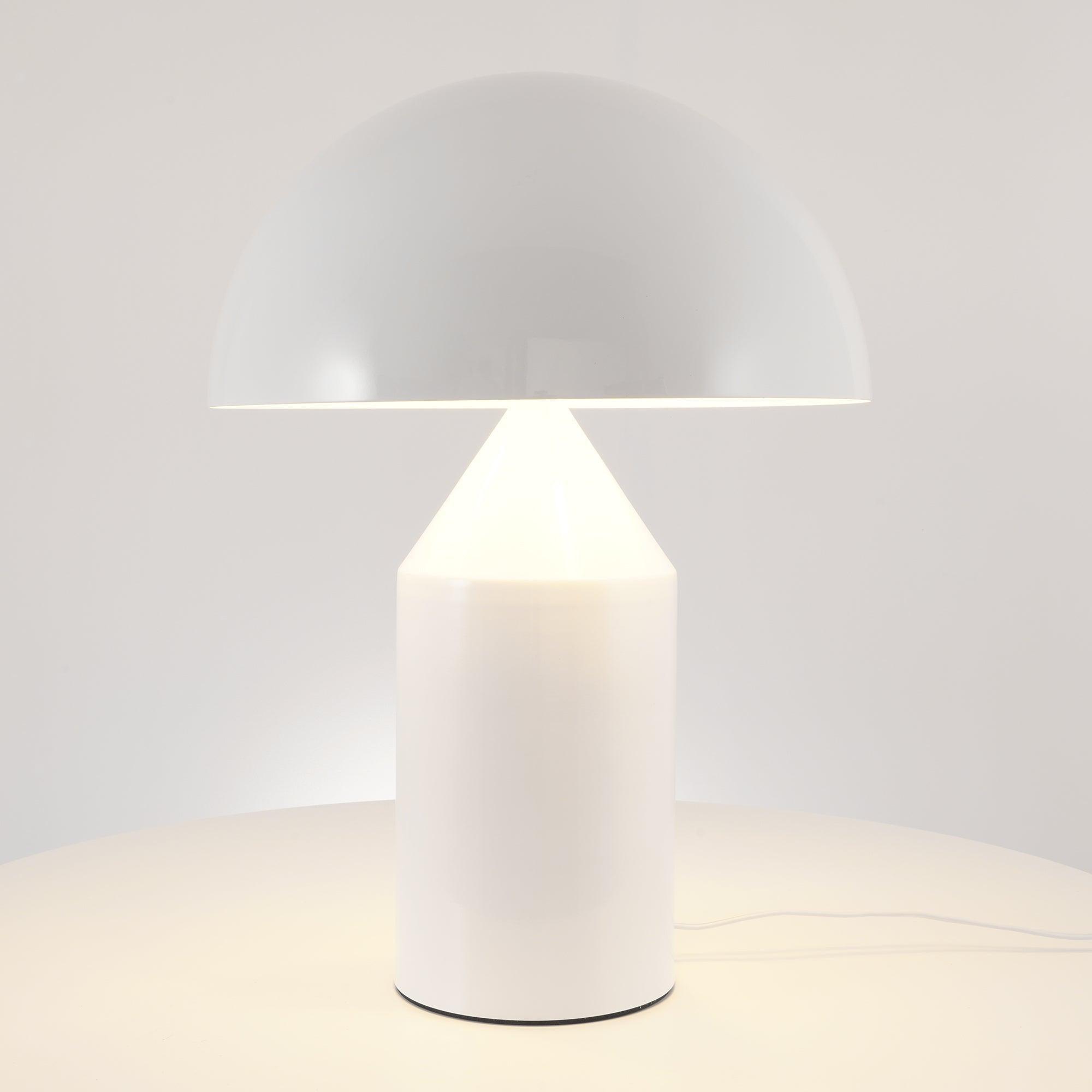 Atollo Metal LED Table Lamp – Modern Geometric Design
