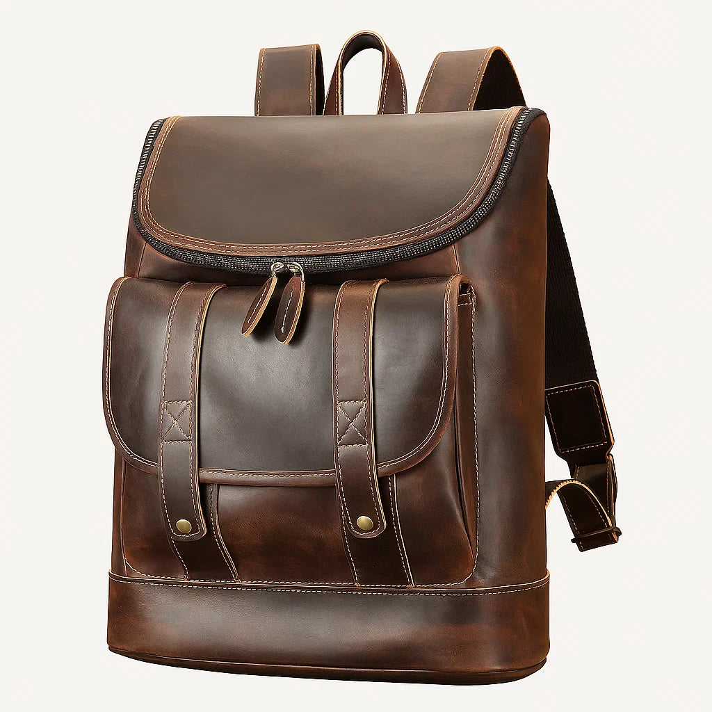 Bram | Vintage Utility Zip Backpack