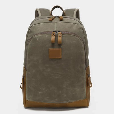 Callen | Rugged Vegan Leather Trim Daypack