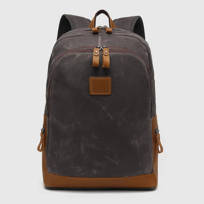 Callen | Rugged Vegan Leather Trim Daypack