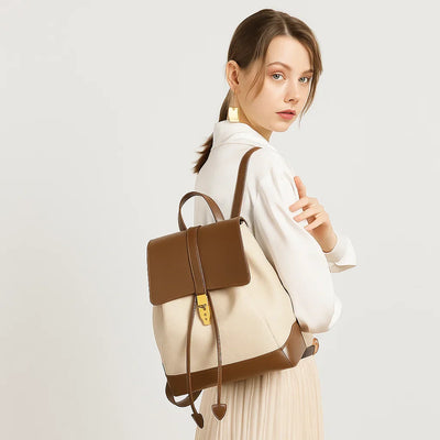 Camille | Parisian Lock Backpack