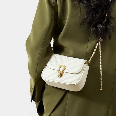 Celeste | Quilted Luxe Chain Crossbody