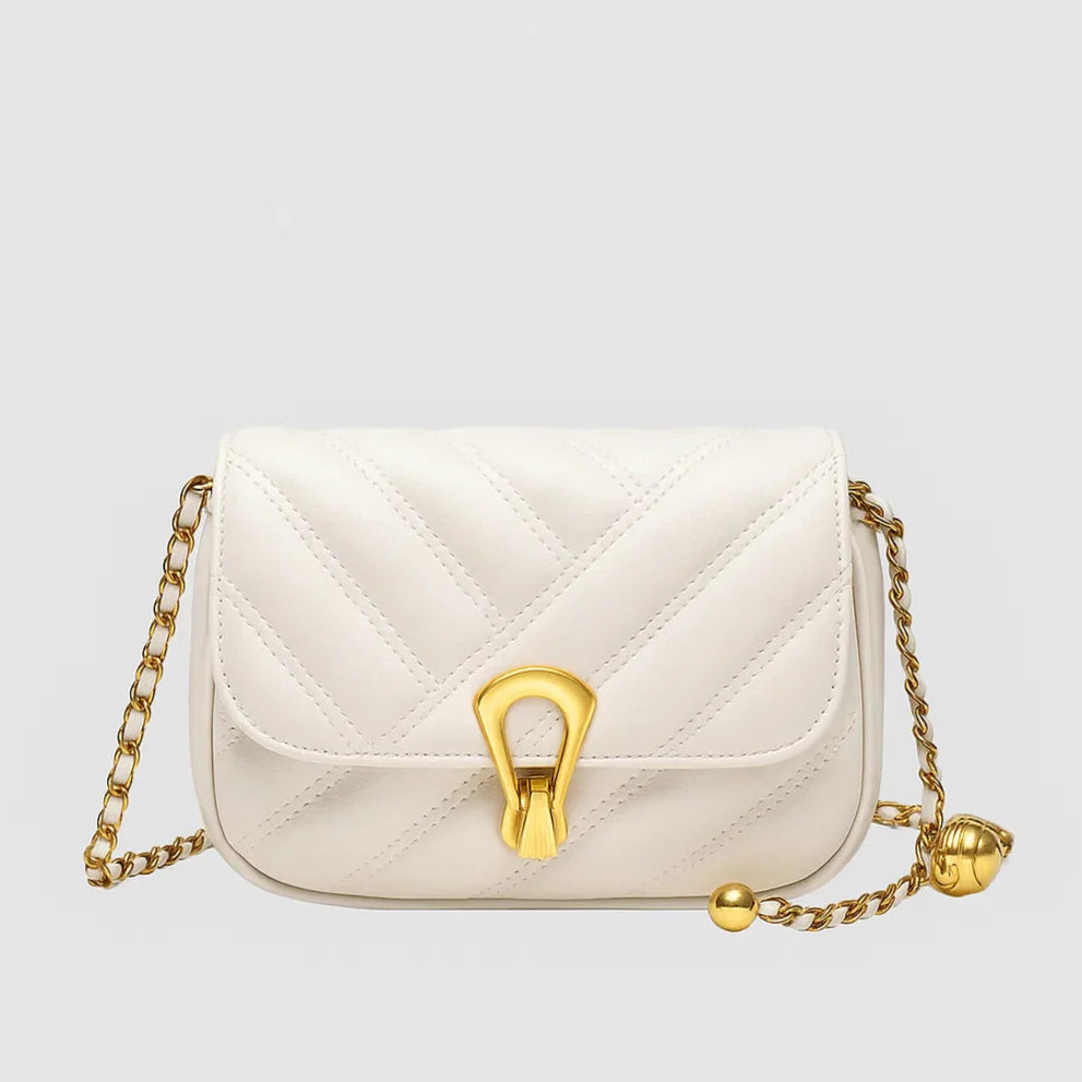 Celeste | Quilted Luxe Chain Crossbody