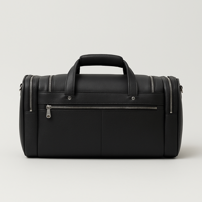 Charleroi | Black Multi-Faceted Duffel Bag