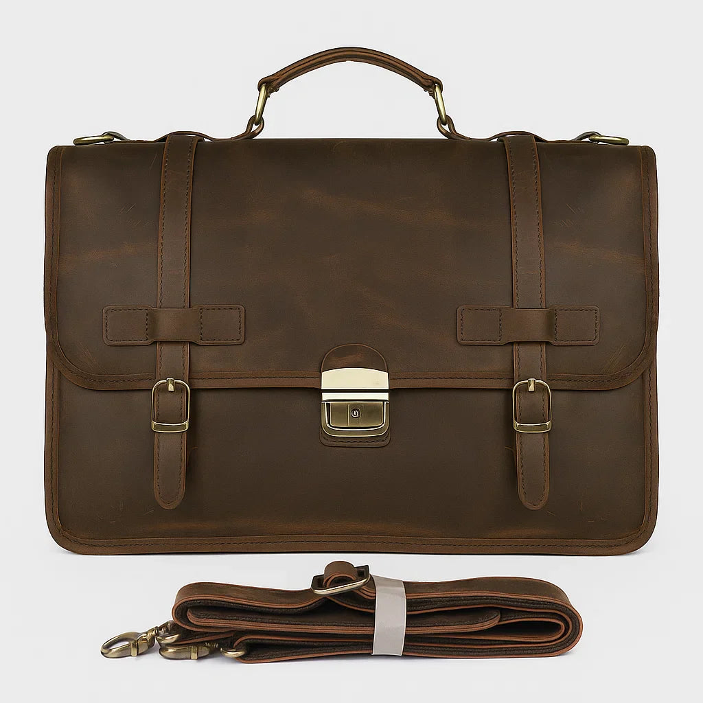 Elandor | Classic Ledger Satchel