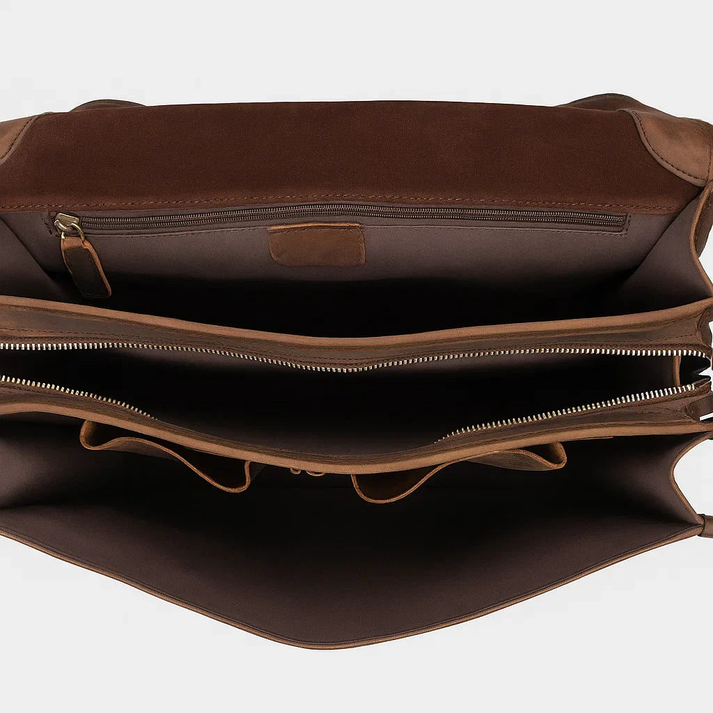 Elandor | Classic Ledger Satchel