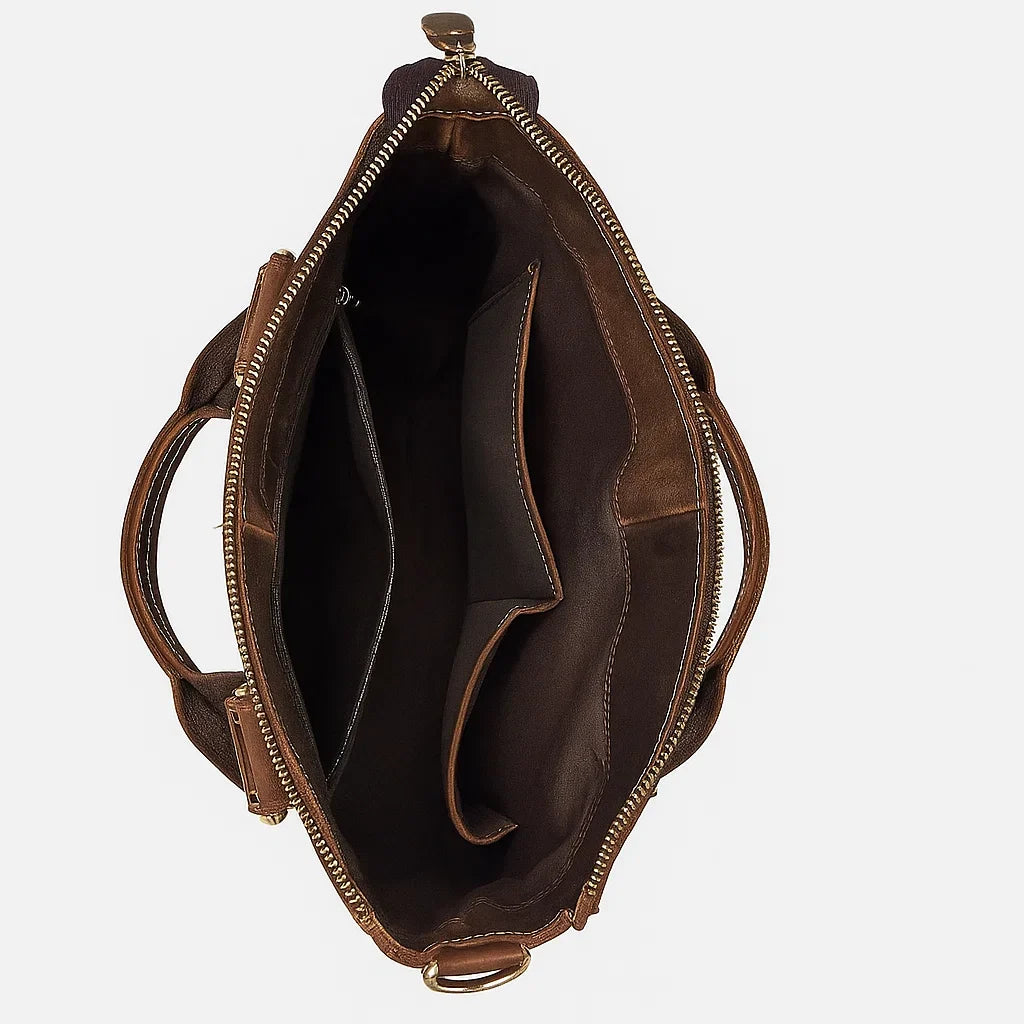 Eldric | Heritage Vegan Leather Utility Satchel