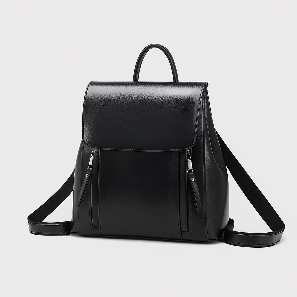 Elena | Sleek Foldover Backpack
