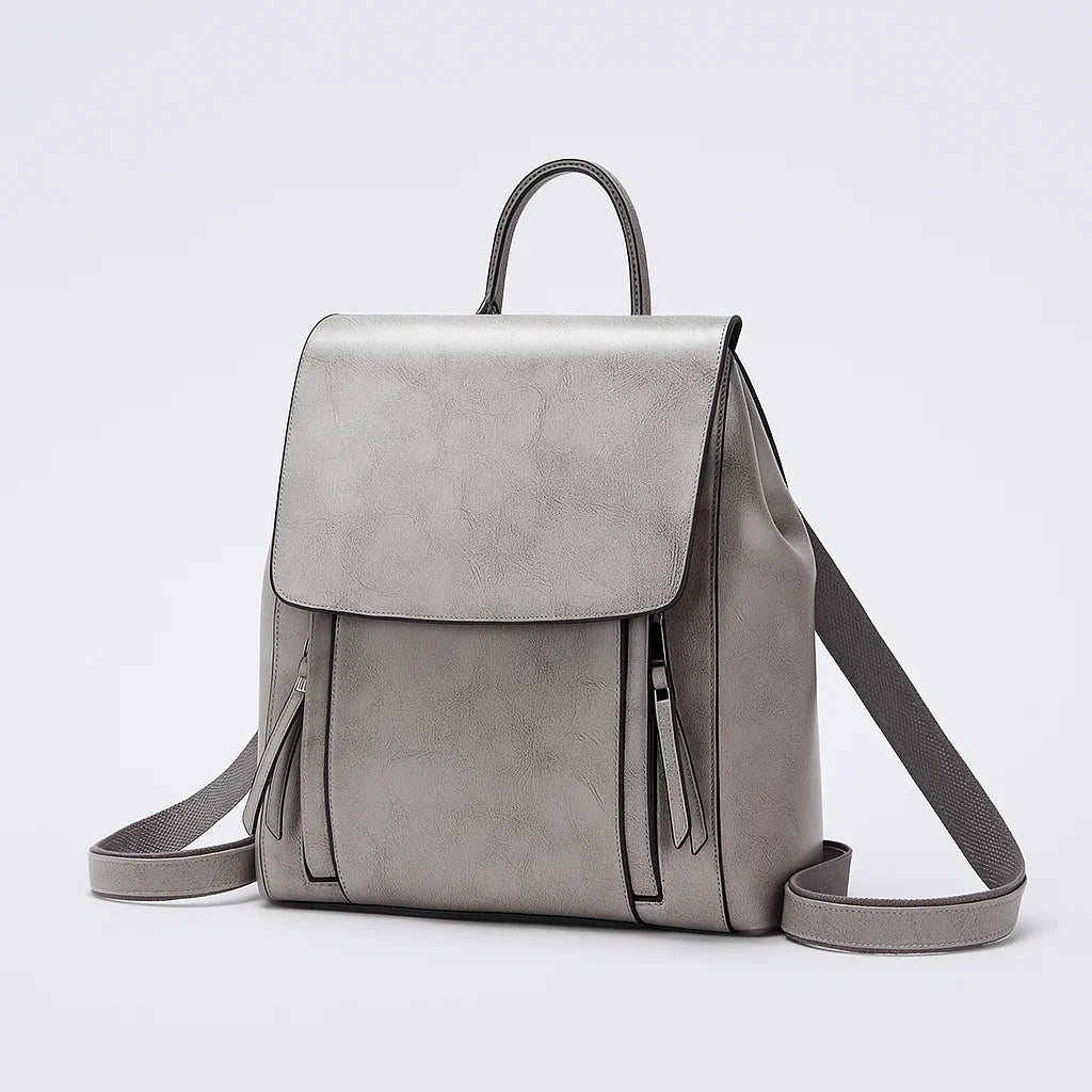 Elena | Sleek Foldover Backpack