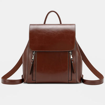 Elena | Sleek Foldover Backpack