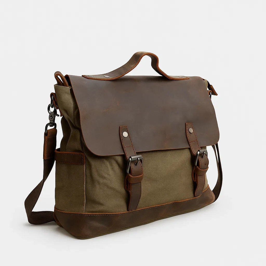 Elliot | Slate Utility Satchel