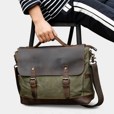 Elliot | Slate Utility Satchel