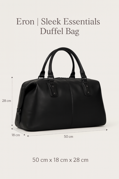 Eron | Sleek Essentials Duffel Bag