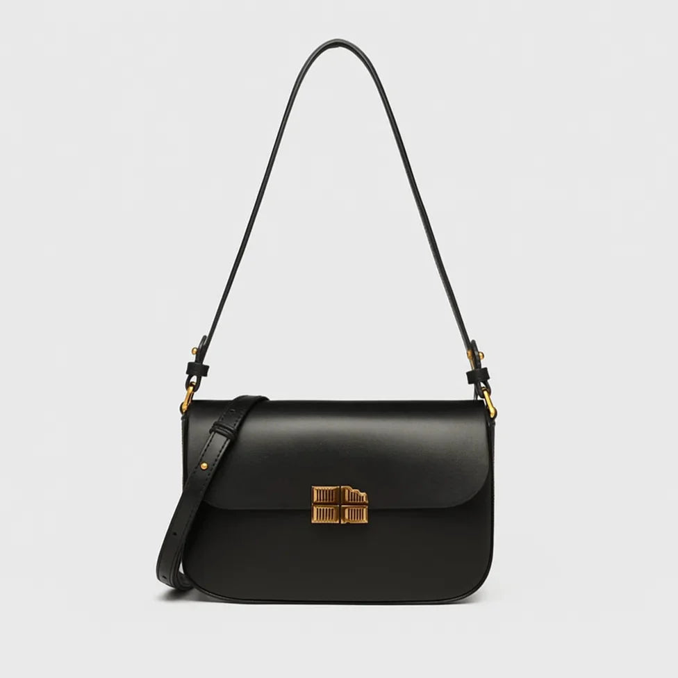 Esme | Modern Saddle Lock Bag