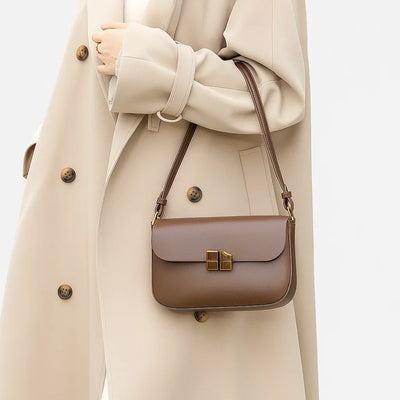Esme | Modern Saddle Lock Bag