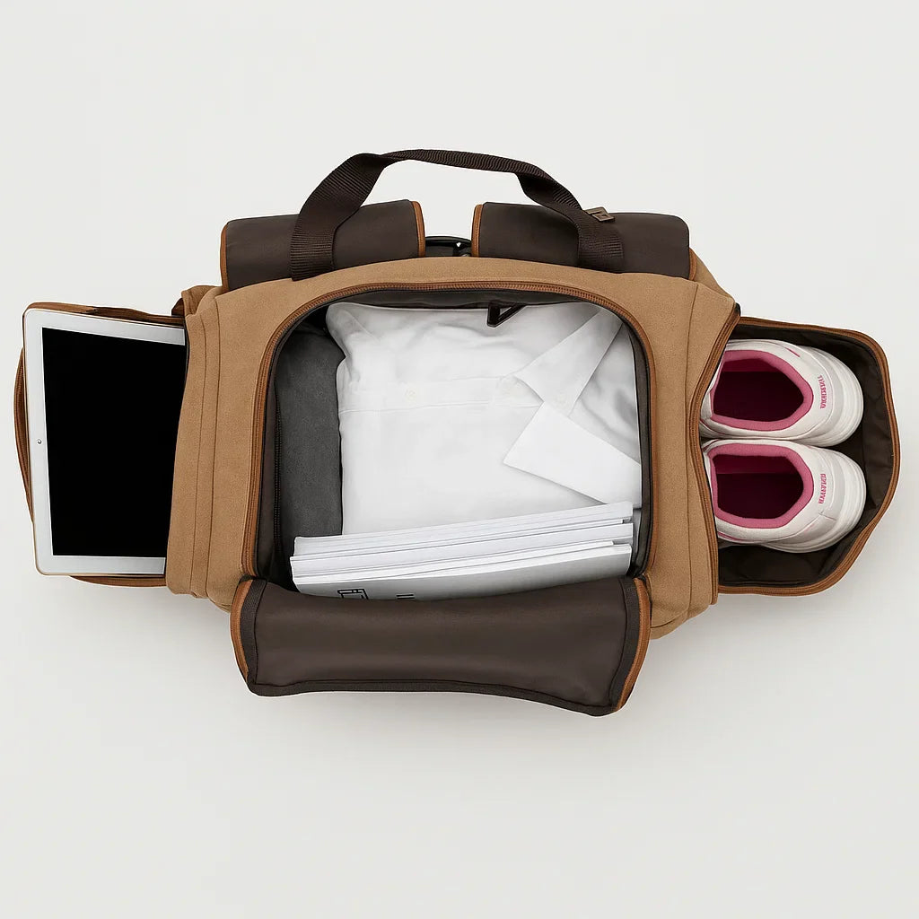 Harrison | Duffel Bag with Shoe Compartment