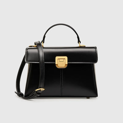 Inès | Timeless Trapeze Handbag